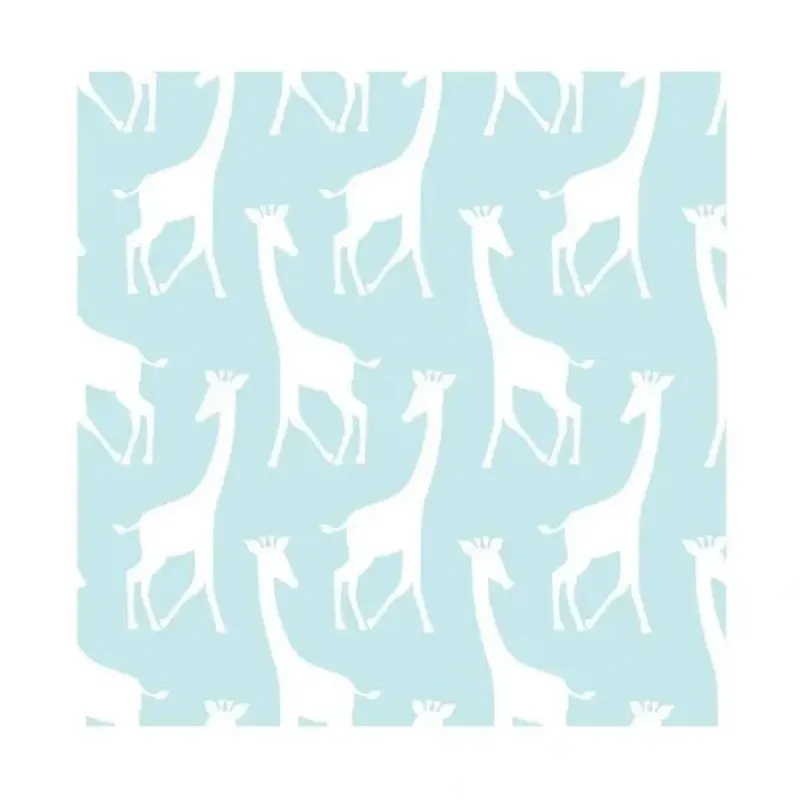 Nuwallpaper Peel and Stick Wallpaper, Turquoise Savannah Soiree - cutbabycare.com | baby boutique & care hub* Sale