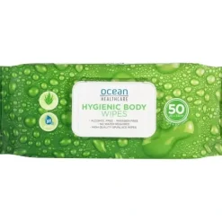 Ocean Healthcare Adult Wipes 50PK - cutbabycare.com | baby boutique & care hub* Online