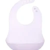 Shop All|Ola Baby - Fold N Go Silicone Baby Waterproof Bib with Travel Case, Lilac - cutbabycare.com | baby boutique & care hub