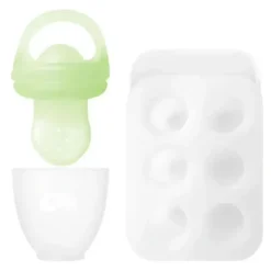 Ola Baby - Silicone Fresh Fruit Feeder & Popsicle Set for Solid Food Introduction, Kiwi - cutbabycare.com | baby boutique & care hub* Online