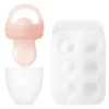 Ola Baby - Silicone Fresh Fruit Feeder & Popsicle Set for Solid Food Introduction, Coral - cutbabycare.com | baby boutique & care hub* Fashion