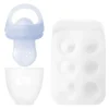 Ola Baby - Silicone Fresh Fruit Feeder & Popsicle Set for Solid Food Introduction, Blueberry - cutbabycare.com | baby boutique & care hub* Hot