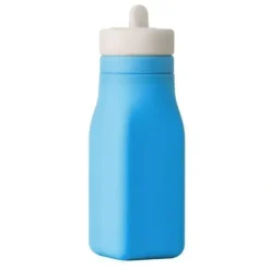 OmieBox - Leak-Proof Silicone Water Bottle, Blue - cutbabycare.com | baby boutique & care hub* Sale