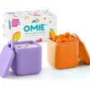 OmieBox - 2Pk Leakproof Dips Containers To Go, Purple/Orange - cutbabycare.com | baby boutique & care hub* Shop