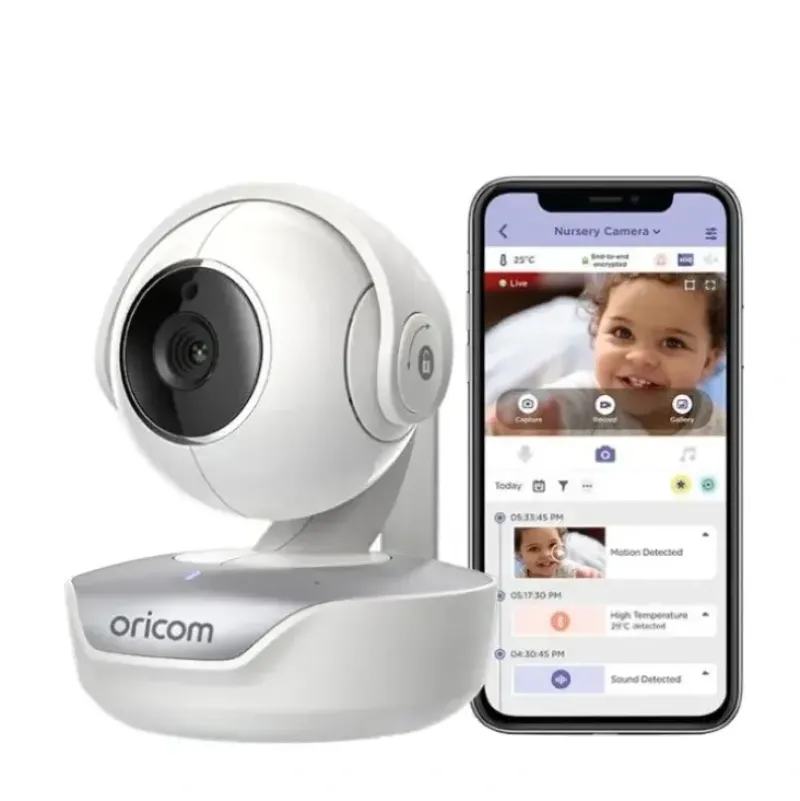 Shop All|Oricom OBHPTZ Smart HD Video Baby Monitor with Motorised Pan Tilt - cutbabycare.com | baby boutique & care hub