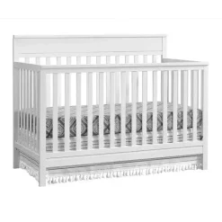 Oxford Baby Castle Hill 4-in-1 Convertible Crib, White - cutbabycare.com | baby boutique & care hub* Hot