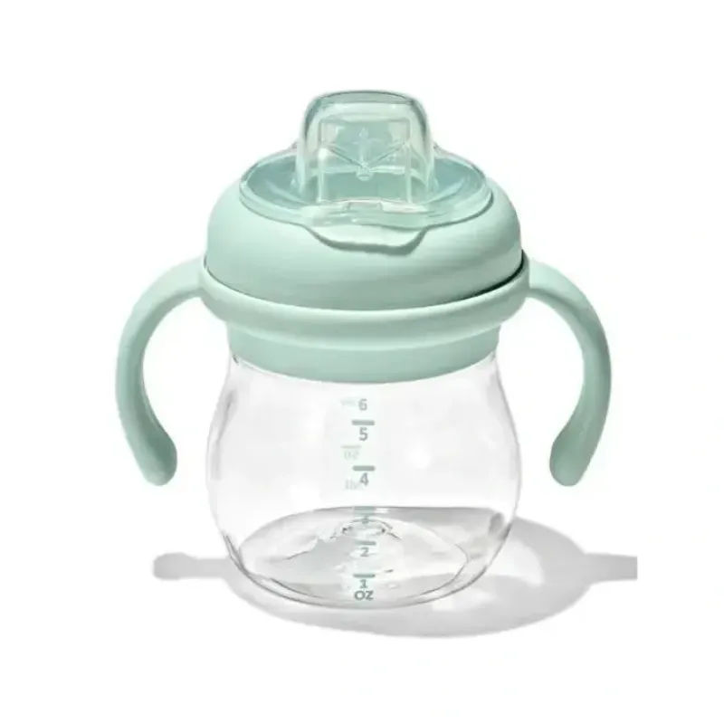 Oxo - 6 Oz Tot Transitions Soft Spout Sippy Cup with Removable Handles, Opal - cutbabycare.com | baby boutique & care hub* Best