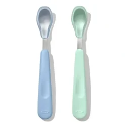Shop All|Oxo - Feeding Spoon Set With Soft Silicone, Opal & Dusk - cutbabycare.com | baby boutique & care hub