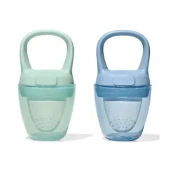Oxo - 2Pk Tot Silicone Self-Feeder, Opal And Dusk - cutbabycare.com | baby boutique & care hub* Flash Sale