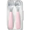 OXO - Tot On-The-Go Fork and Spoon Set, Blossom - cutbabycare.com | baby boutique & care hub* Cheap