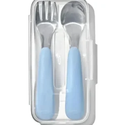 OXO - Tot On-The-Go Fork and Spoon Set, Dusk - cutbabycare.com | baby boutique & care hub* Best