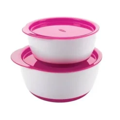 OXO Tot Small And Large Bowl Set - Pink - cutbabycare.com | baby boutique & care hub* Cheap