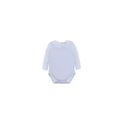 Patachou - Baby Boy Bodysuit Long Sleeved Knit, Blue - cutbabycare.com | baby boutique & care hub* Online