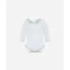 Patachou - Baby Boy White Jersey Body Knit - cutbabycare.com | baby boutique & care hub* Cheap