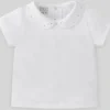 Paz Rodriguez - Baby Boy Knit T-Shirt Confort V22, White - cutbabycare.com | baby boutique & care hub* Cheap