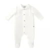 Paz Rodriguez - Baby Boy Knit Newborn Romper Dulzura, Cream - cutbabycare.com | baby boutique & care hub* Shop