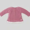 Paz Rodriguez - Baby Girl Knit Sweater Bicos, Nostalgia Rose - cutbabycare.com | baby boutique & care hub* Shop