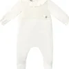 Paz Rodriguez - Baby Girl Knit Newborn Romper Dulzura, Cream - cutbabycare.com | baby boutique & care hub* Online