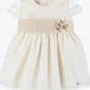 Paz Rodriguez - Baby Girls Ivory Tulle & Cotton Dress - cutbabycare.com | baby boutique & care hub* Best Sale