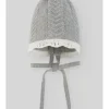 Paz Rodriguez - Baby Knit Newborn Bonnet, Grey Pearl - cutbabycare.com | baby boutique & care hub* Cheap