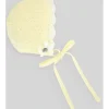 Paz Rodriguez - Baby Knit Newborn Bonnet, Magnolia/White - cutbabycare.com | baby boutique & care hub* Discount
