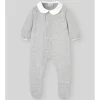 Paz Rodriguez - Baby Knit Newborn Romper Pulgarcito, Grey Pearl - cutbabycare.com | baby boutique & care hub* Store