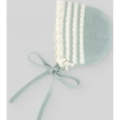 Paz Rodriguez - Baby Knit Newborn Bonnet Ruiseor, Chalk Pink/Nacar - cutbabycare.com | baby boutique & care hub* Cheap