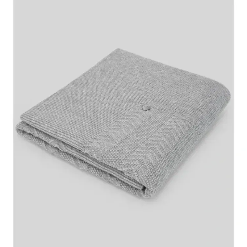 Paz Rodriguez - Baby Knit Newborn Blanket Pulgarcito, Grey Pearl - cutbabycare.com | baby boutique & care hub* Best Sale