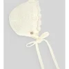 Paz Rodriguez - Baby Knit Newborn Bonnet, Beige - cutbabycare.com | baby boutique & care hub* Shop