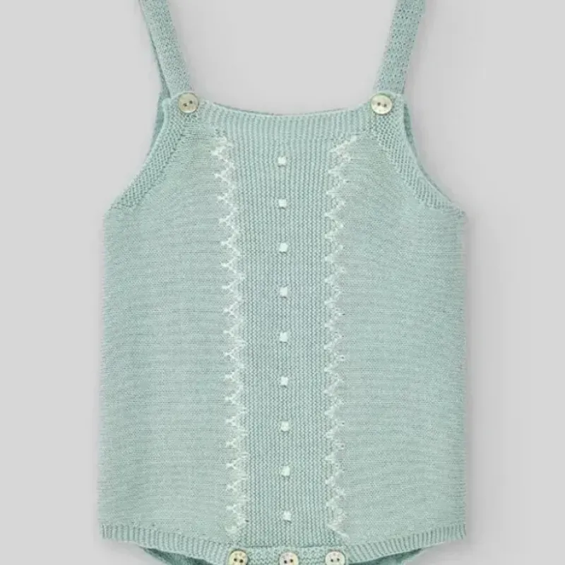 Paz Rodriguez - Baby Knit Newborn Body, Cream/Beige - cutbabycare.com | baby boutique & care hub* Online