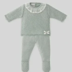 Paz Rodriguez - Baby Take Me Home Set Knit Sweater + Leggings Eira, Mint Green - cutbabycare.com | baby boutique & care hub* Hot