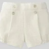 Paz Rodriguez - Baby Unisex Woven Short Neboa, Cream - cutbabycare.com | baby boutique & care hub* Cheap