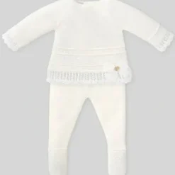 Paz Rodriguez - Take Me Home Set Knit Sweater & Leggings Dulzura, Cream - cutbabycare.com | baby boutique & care hub* Hot