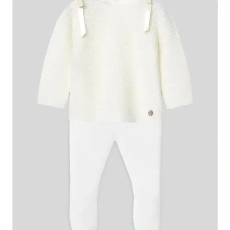 Paz Rodriguez - Take Me Home Sweater & Leggin Set Regalo, Chalk Pink/Cream - cutbabycare.com | baby boutique & care hub* Hot