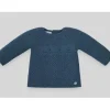 Paz Rodriguez - Take Me Home Set Knit Sweater & Leggins Teddy, Lead Blue - cutbabycare.com | baby boutique & care hub* Best Sale