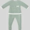 Paz Rodriguez - Take Me Home Set Knit Sweater & Leggins Nidos, Powder Green/Cream - cutbabycare.com | baby boutique & care hub* Outlet