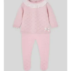 Paz Rodriguez - Take Me Home Set Sweater & Leggins Set Glaciar, Chalk Pink - cutbabycare.com | baby boutique & care hub* Sale