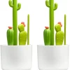 Shop All|8pc Boon Cacti Baby Bottle Brush Set Cleaning/Washing Nipple/Straw Brushes GRN - cutbabycare.com | baby boutique & care hub