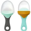 Shop All|2pc Boon Pulp Silicone Feeder Fruit/Vegetable Pacifier Baby 6m+ Mint/Charcoal - cutbabycare.com | baby boutique & care hub