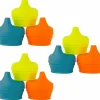 Shop All|9pc Boon Snug Spout Baby/Boy/9m+/Infant Cup Universal Cover/Lid - BL/OR/YL - cutbabycare.com | baby boutique & care hub