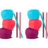 Shop All|6pc Boon Snug Straw Baby/Girl/12m+/Infant Universal Cup Cover/Lid Pink/Blue/PP - cutbabycare.com | baby boutique & care hub