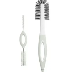 Shop All|2pc Boon Trip 27cm/18cm Baby Feeding Bottle/Nipple Cleaning Brushes Set Grey - cutbabycare.com | baby boutique & care hub