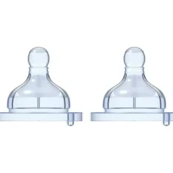 Nursing Feeding|4pc Chicco Nursing Well-Being Reg Flow Silicone Teat Baby/Toddler Feeding 0m+ - cutbabycare.com | baby boutique & care hub