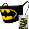 Shop All|2pc DC Comics Batman Logo Themed Fabric Reusable Mask/Face Covering Yellow/Black - cutbabycare.com | baby boutique & care hub