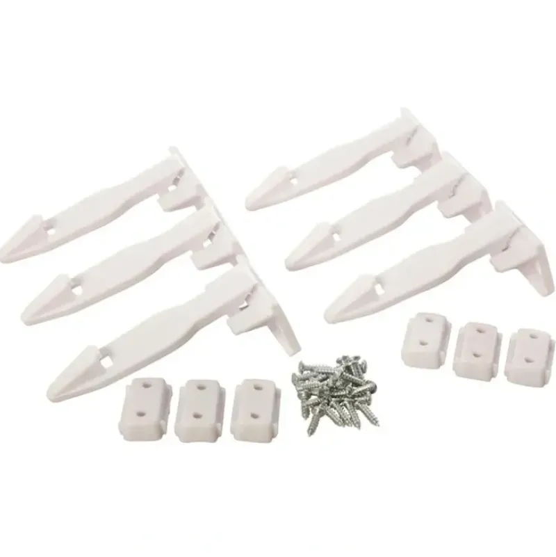 Shop All|6pc dreambaby 9cm Spring-Loaded Safety Latches For Cupboards/Top Drawers White - cutbabycare.com | baby boutique & care hub