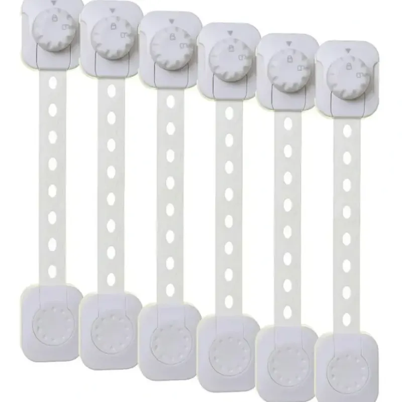 Shop All|6pc dreambaby Twist'N Lock Adjustable Multi-Purpose Child Safety Latche/Lock WHT - cutbabycare.com | baby boutique & care hub