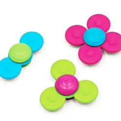 Bath Potty|3pc Fat Brain Toys Whirly Squigz Sensory Toy Fidget Silicone Spinner Baby 10m+ - cutbabycare.com | baby boutique & care hub