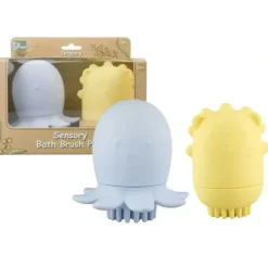 Bath Potty|2pc Koala Dream Silicone Kids/Childrens Animal Bath Shower Brush Set 6M+ - cutbabycare.com | baby boutique & care hub