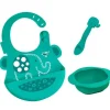 Shop All|3pc Marcus & Marcus Toddler/Children's/Baby Cutlery Set Ollie Elephant Green 6m+ - cutbabycare.com | baby boutique & care hub