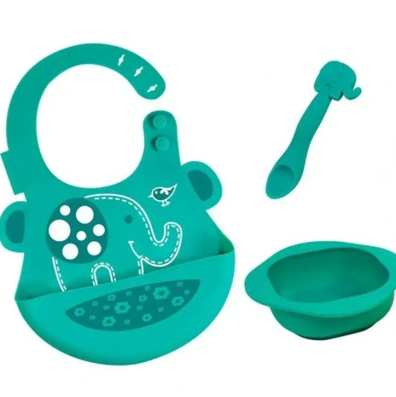 Shop All|3pc Marcus & Marcus Toddler/Children's/Baby Cutlery Set Ollie Elephant Green 6m+ - cutbabycare.com | baby boutique & care hub